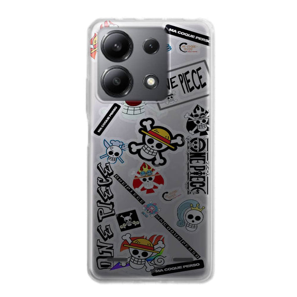 Coque Xiaomi Redmi Note 13 5g One Piece Logo Patchwork