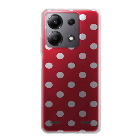 Coque Xiaomi Redmi Note 13 Rouge à Pois