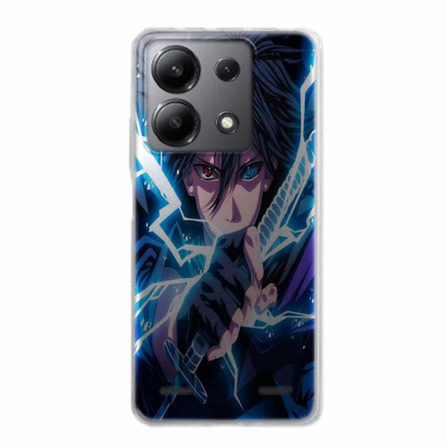 Coque Xiaomi Redmi Note 13 5g Sasuke Sharingan Rinegan