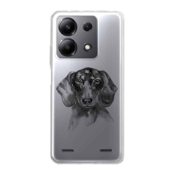 Coque Xiaomi Note 13 Teckel Black and White