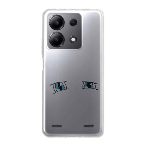 Coque Xiaomi Redmi Note 13 Yeux Bleus Manga