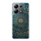 Coque Xiaomi Redmi Note 13 Blue organic boho mandala