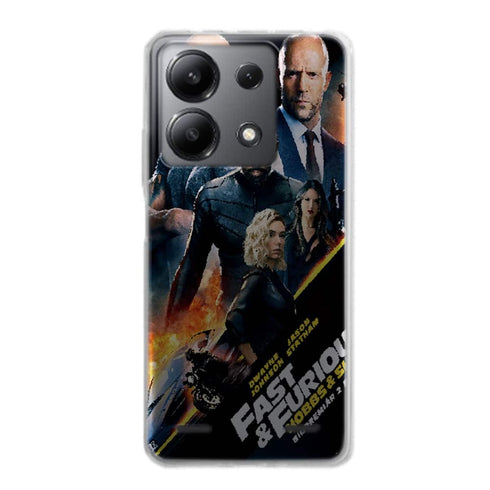 Coque Telephone Xiaomi Redmi Note 13 5G originale Fast and furious hobbs and shaw