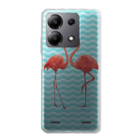 Coque Xiaomi Redmi Note 13 Flamingo love