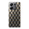 Coque Xiaomi Redmi Note 13 Glitter triangles in gold black and nude