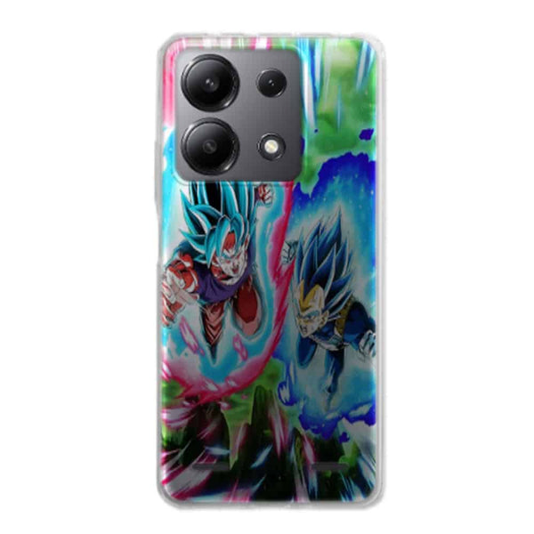 Coque Xiaomi Redmi Note 13 5g Goku Blue Kaioken