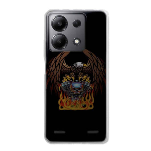 Coque Xiaomi Redmi Note 13 5G Harley Davidson Skull engine