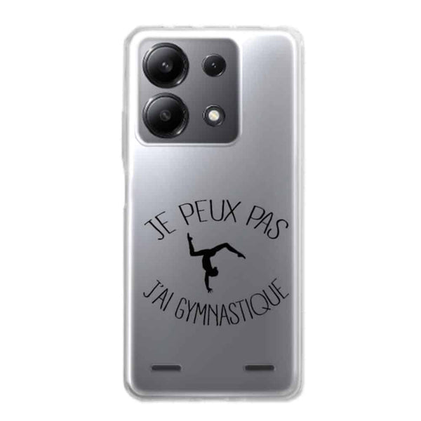 Coque Xiaomi Redmi Note 13 5G Je peux pas j'ai Gymnastique