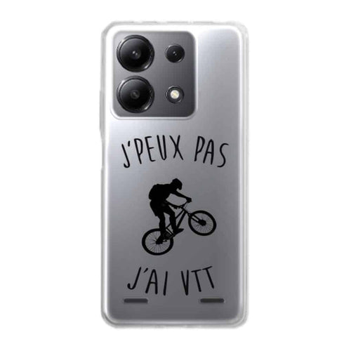 Coque Xiaomi Redmi Note 13 5G Je peux pas j'ai VTT Mountain Bike