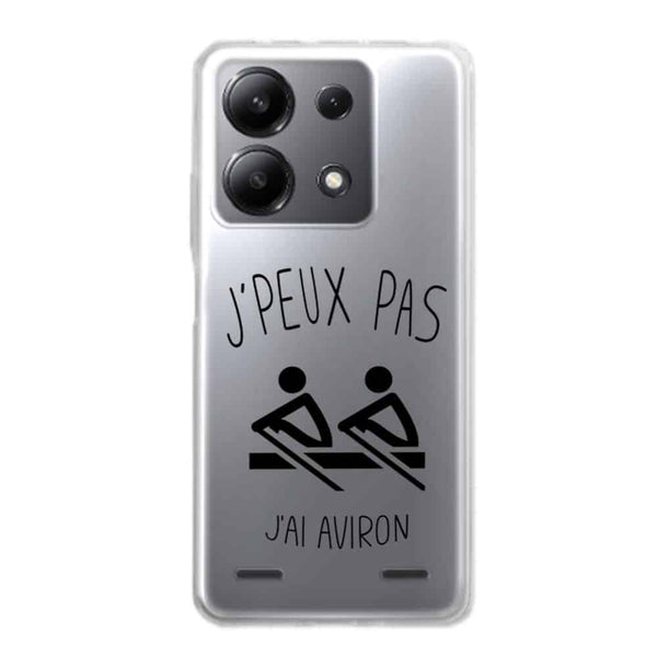 Coque Xiaomi Redmi Note 13 5G Je peux pas j'ai Aviron
