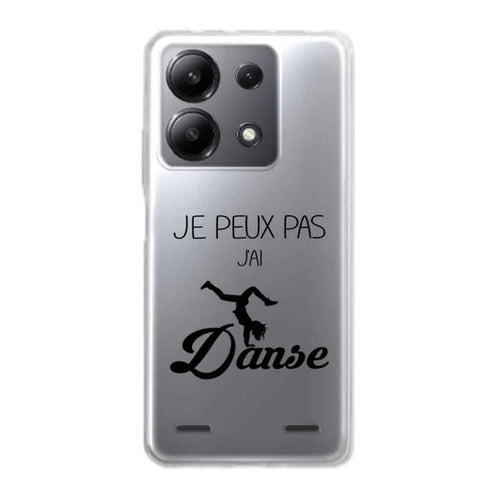Coque Xiaomi Redmi Note 13 5G Je peux pas j'ai Danse