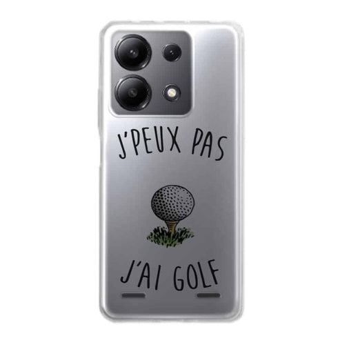 Coque Xiaomi Redmi Note 13 5G Je peux pas j'ai Golf