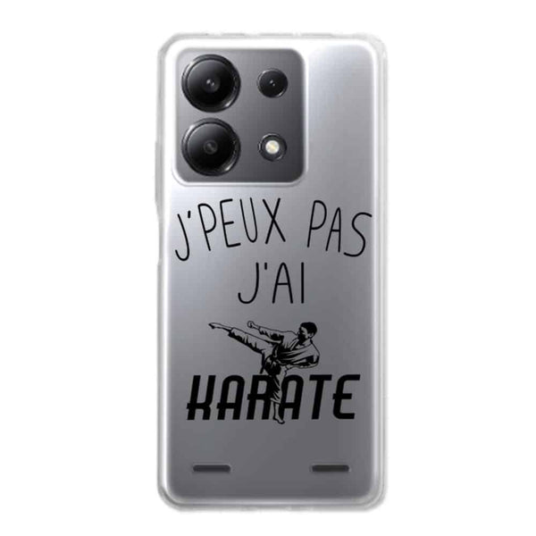Coque Xiaomi Redmi Note 13 5G Je peux pas j'ai Karaté