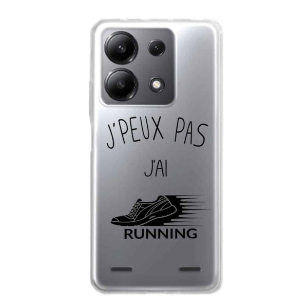 Coque Xiaomi Redmi Note 13 5G Je peux pas j'ai Running