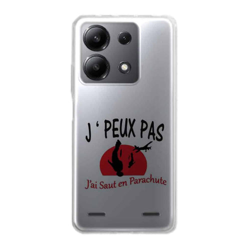 Coque Xiaomi Redmi Note 13 5G Je peux pas j'ai Parachute