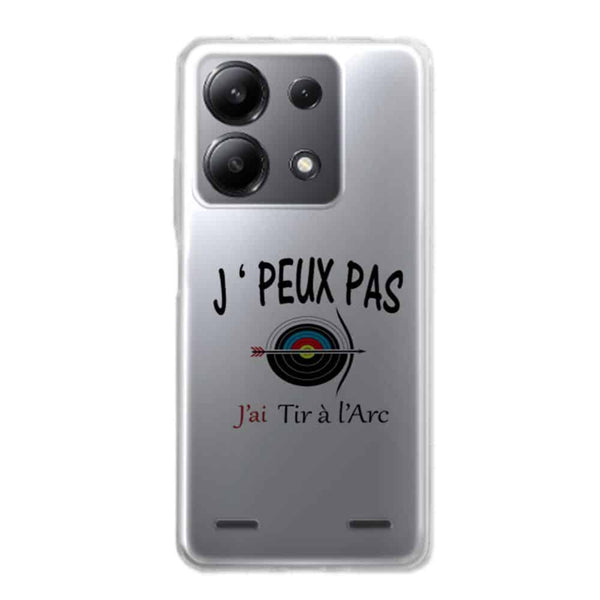 Coque Xiaomi Redmi Note 13 5G Je peux pas je Tire à l'arc