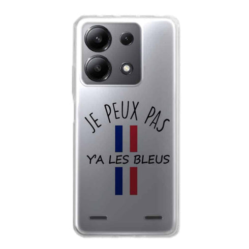 Coque Xiaomi Redmi Note 13 5G Je Peux pas Y'a Les Bleus