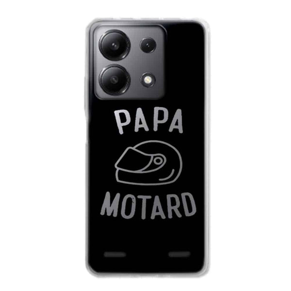 Coque Xiaomi Redmi Note 13 5G Papa Motard Passion