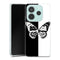 Coque Xiaomi Redmi Note 14 5G Butterfly Noir et Blanc