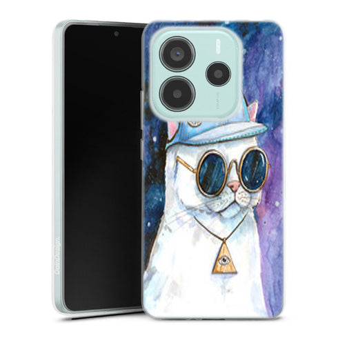 Coque Xiaomi Redmi Note 14 5G Chat Hipster