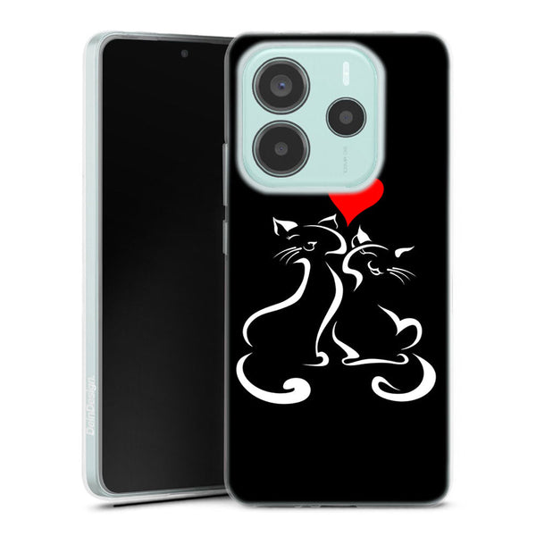 Coque Xiaomi Redmi Note 14 5G Cats Love