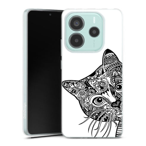 Coque Xiaomi Redmi Note 14 5G Chat Azteque