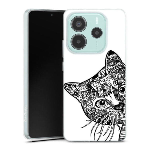 Coque Xiaomi Redmi Note 14 5G Chat Azteque