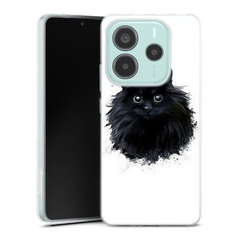 Coque Xiaomi Redmi Note 14 5G Chat Noir