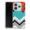 Coque pour Xiaomi Redmi Note 14 5G Papillon Aurore et Chevrons