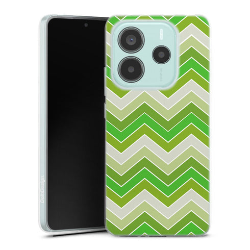Coque pour Xiaomi Redmi Note 14 5G Garden Spring Chevrons