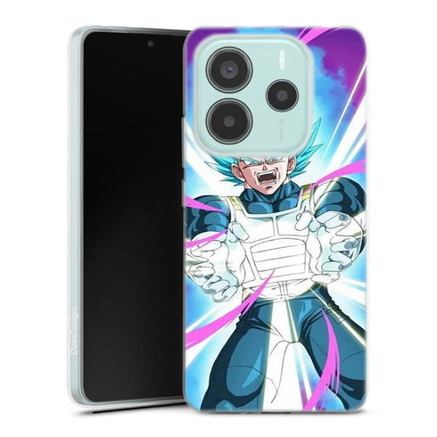 coque Xiaomi Redmi Note 14 5G Dragon Ball Super Vegeta SS God Attack
