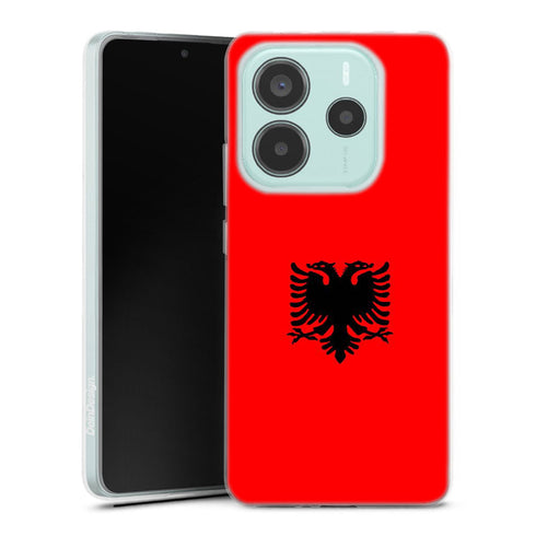 coque Xiaomi Redmi Note 14 5G drapeau albanais
