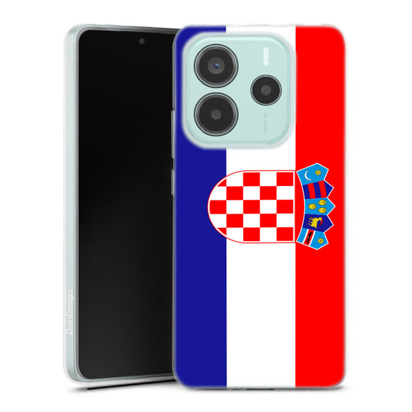 coque Xiaomi Redmi Note 14 5G drapeau albanais