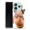 Coque Xiaomi Redmi Note 14 5G Drôle de Girafe