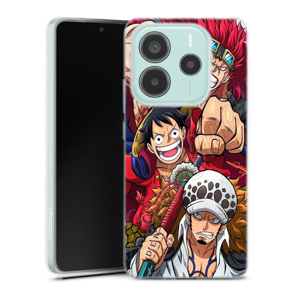 coque Xiaomi Redmi Note 14 5G Equipe Paille One Piece