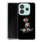 Coque Xiaomi Redmi Note 14 5G Fleurs d'ancre | Housse silicone, antichocs, protection optimale - Motif floral