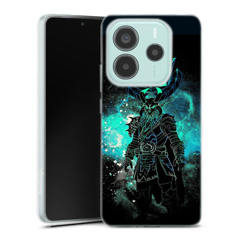 Coque Xiaomi Redmi Note 14 5G Fortnite Ragnarok Skin Top1 | Housse silicone, Protection optimale - Motif Jeux video Gaming