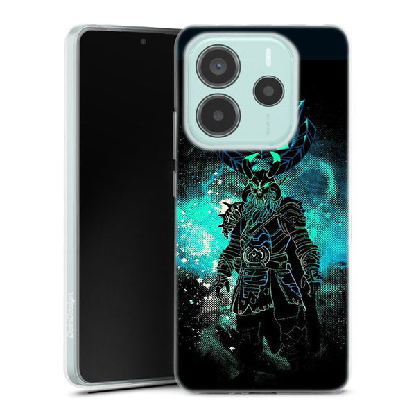 Coque Xiaomi Redmi Note 14 5G Fortnite Ragnarok Skin Top1 | Housse silicone, Protection optimale - Motif Jeux video Gaming