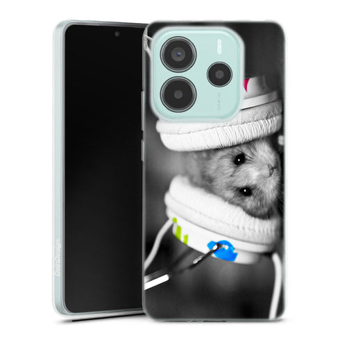 Coque Xiaomi Redmi Note 14 5G Funny Hamster Beat Sound