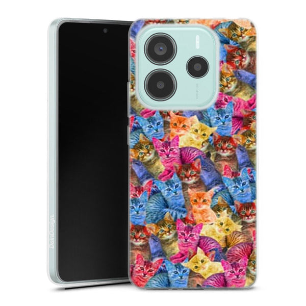 Coque Xiaomi Redmi Note 14 5G Haribo chat en folie