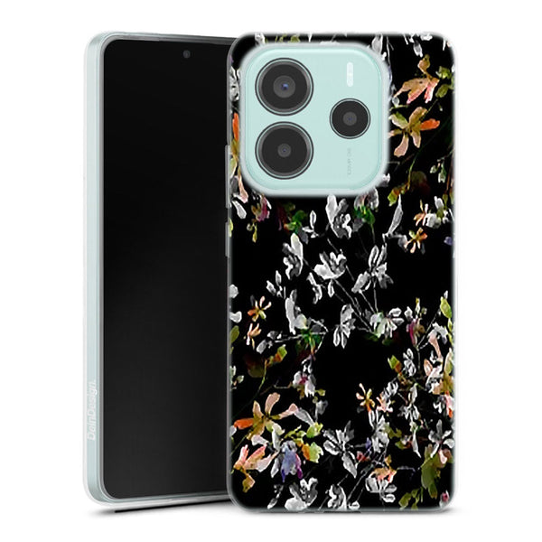 Coque Xiaomi Redmi Note 14 5G Healing | Housse silicone, antichocs, protection optimale - Motif floral