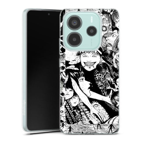 coque Xiaomi Redmi Note 14 5G Junji ito collage