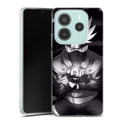 coque Xiaomi Redmi Note 14 5G Kakashi Electrique Pouvoir Des Ombres