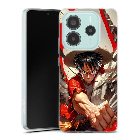 coque Xiaomi Redmi Note 14 5G Luffy style evolution