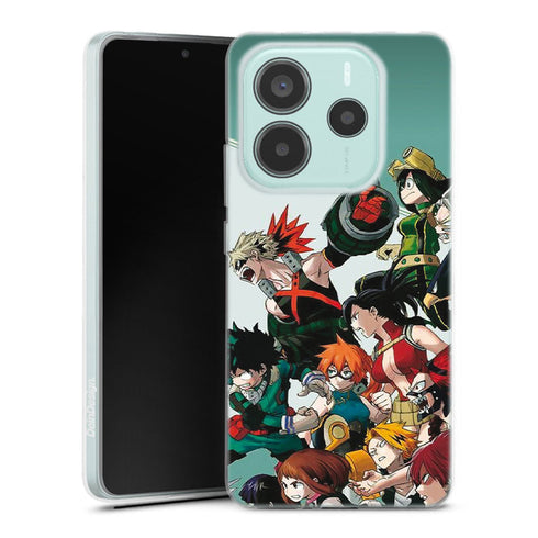 coque Xiaomi Redmi Note 14 5G My Hero Academia fight adn