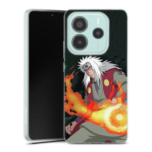 coque Xiaomi Redmi Note 14 5G Naruto Jiraiya Rasengan