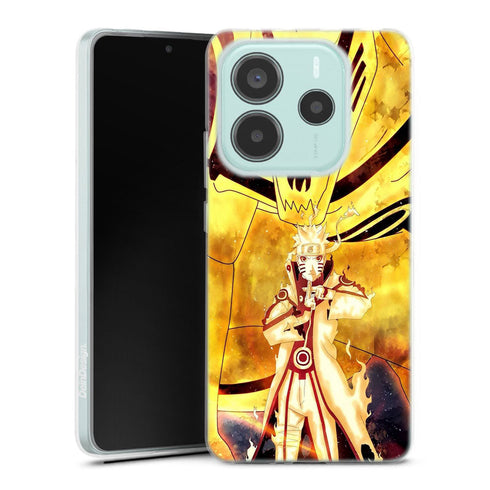 coque Xiaomi Redmi Note 14 5G Naruto Kyubi Jaune