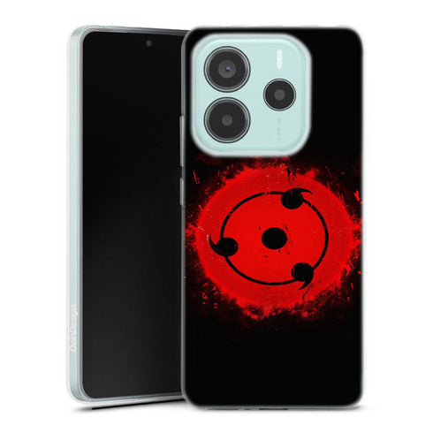 coque Xiaomi Redmi Note 14 5G Naruto Mangekyou Sharingan