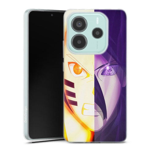 coque Xiaomi Redmi Note 14 5G Naruto Vs Sasuke