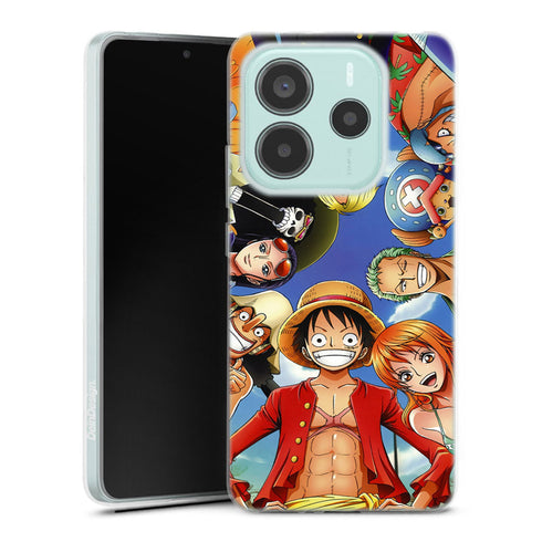coque Xiaomi Redmi Note 14 5G One Piece Pirate Team